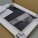 Hasipu Farmhouse Bathroom Mirror, 18"x26" Rustic Wood Framed Wall Mounted Mirror, Black Vintage Vanity Mirror Barn Door Style Decrative Mirrors