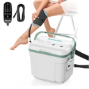 Cold Therapy Machine with Programmable Timer, Ice Machine for Knee After Surgery, Knee Replacement Recovery System, Cryotherapy Pain Relief w/Compression Pad for Shoulder, Hip and Ankle