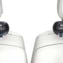 OHLPRO Retractable Backseat Car Charger [2 Pack], 3-in-1 Multi Car Charging Station with USB-C/USB-i/Micro-USB, 15W Fast Charging for iPhone, Samsung, Android, Headrest Mount for Uber Taxi Rideshare