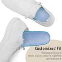 VXGGVX Barefoot Shoes Women Tennis Running Barefoot Shoes Wide Toe Box Walking Casual Slip On Slippers Breathable Minimalist Sneakers White, 7