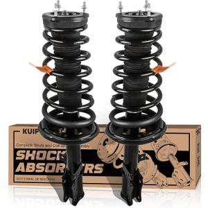 KUIPERAUTO 2PCS Rear Complete Strut Assembly 171492 171493 Spring Coil Springs Shock Absorber Compatible for 2002-2003 Lexus ES300/ Toyota Camry