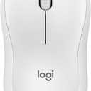 Logitech M240 Silent Bluetooth Mouse, Wireless, Compact, Portable, Smooth Tracking, 18-Month Battery, for Windows, macOS, ChromeOS, Compatible with PC, Mac, Laptop, Tablets - Off White