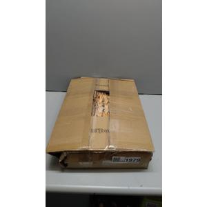 Trademark Innovations Large Foldable Rectangle Woven Wicker Basket Bins for Storage (Set of 4)