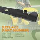 HQPASFY 742P05177A-X Lawn Mower Blades Compatible with Cub Ca det 42" Deck XT1-LT42 XT2-LT42 Tractors Ultima ZT1 ZT2 Zero Turn Mower, 490-110-C202 Mulching Blades Replaces CMXGZAM110202, 490-110-Y202