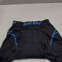 baleaf Men's 3D Padded Bike Shorts Cycling Underwear MTB Liner (01-blue, S)