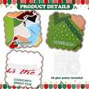 Epakh 50 Pcs Christmas Nativity Bulletin Board Decoration Set Jesus is The Reason for The Season Religious Christian Christmas Classroom Decorations for Sunday School Church Chalkboard Wall