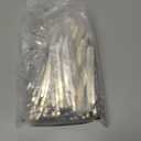 LEIFIDE 500 Pcs Metal Zip Ties 304 Stainless Steel Zip Ties Heavy Duty Self Locking 220 Pound Tensile Strength Cable Suitable for Exhaust Wrapping Fence Outdoor Workshop Canopy(5.9 Inch)