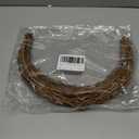 DOITOOL Moon Wreath, Vintage Crescent Moon Natural Grapevine Wreaths Base Front Door Wall Hanging Decor Christmas Wedding Party Supplies - 11.79 Inch