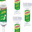 Libman Tornado Self Wringing Mop & 3 Refills - Cotton Mop Head, Machine Washable, 4 Total Heads