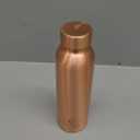 100% Pure Copper Water Bottle for Drinking Water  34 oz (1000ml) Polished Finish with Leak-Proof Lid | Copper Vessel for Yoga, Gym, Office, Home & Travel