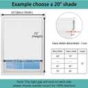 Changshade Blackout Roller Shades Cordless for Windows,100% Room Darkening Window Blinds for Bedroom,Thermal Insulated UV Protection,Easy Install Pull Down Shades for Home,33.5" w x 72" h,White