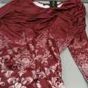 OFEEFAN Long Sleeve Shirts for Women Fall Fashion 2025 Dressy Casual Blouses Trendy Pleated Tunic Tops for Leggings.XL