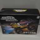 Remote Control Car, 2WD Off-Road Rc Truck, 20 KM/H All-Terrain RC Cars with Headlights & Body Lights, 2.4GHz, 2 Batteries, Remote Control Car for Boys 4-7 8-12, Gift Toys for Boys Girls