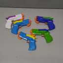 unanscre Pack of 5 Fast Fill Water Gun for Kids, Water Pistol Squirt Gun Assorted Colors, Long Range Shooting Pump Action Water Blaster Soaker Gun for Outdoor Pool Beach Yard Party Play