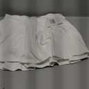 Pleated Skirts for Women Tennis Skirts High Waisted Golf Skorts with Pockets-Workout Athletic Activewear, White, M