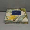 Tommy Bahama - Queen Duvet Cover Set, Cotton Bedding with Matching Shams & Button Closure, Super Soft Bedding Set (Birds of Paradise Off-White, Queen)