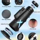 12x50 Monocular Murahana Telescope High Definition with Quick Smartphone Holder
