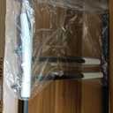 Folding Desk - 39.4 Wood Top Foldable Desk for Small Spaces | No Assembly Required Compact Desk for Home Office, Writing, and Study (Brown)