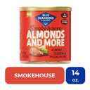 3 x Blue Diamond Almonds, Mixed Nuts Smokehouse Flavored Deluxe Snack Nuts, Almonds, Pistachios, and Cashews, 14oz. Can (Pack of 1) (EXP 03/19/27)
