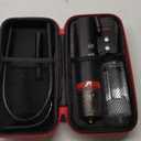 COOWOO Portable Mini Fog Machine, 3 Adjustable Modes, Handheld Fog Machine with Remote Control Fogger for TikTok Live Streaming, Youtube Short Videos, Photography and Parties, Model Smoke L