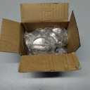 Fetechmate WB03T10325 Heavy Metal Knobs Compatible with G.E Cooktop Burner Stove Control Knobs Replace 2691864 AP5690210 PS3510510 EAP3510510 (5 Pack)