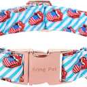ARING PET Summer Dog Collar-Cute Popsicle Dog Collar for Small Dogs, Adjustable Multicolor Ice Cream Pet Collars Puppy Collar for Small Medium Large Dogs