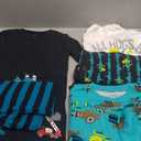 Simple Joys by Carter's girls 6-piece Snug Fit Cotton Pajama Set (8, Multicolor/Bear/Dragon/Octopus/Stripe)