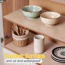 Songrey Waterproof Shelf Cabinet and Drawer Liner, 23.6IN x 30FT, Clear, 23.6"W x 360"L