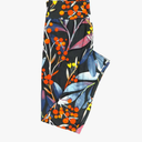Lularoe Tall Curvy (TC fits Sizes 12-18) Floral Berries Leaves Buttery Soft Adult Leggings Multicoloured, 1 Pack