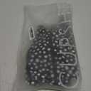 CUPSHE Plus Size Swimsuit for Women One Piece Bathing Suit Halter Cutout Strappy Irregular Dots Print, 3XL