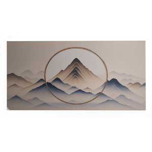 Suconvng Mountain Abstract Wall Art For Bedroom Office Artwork Mountain Forest Landscapes Wall Art Painting Canvas Art Wall Decor Pictures Prints Home Wall Decor 20×40 Inch