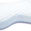 Sleep Innovations Versacurve Curved Memory Foam Pillow, Standard Size, Therapeutic for Neck and Shoulder, Side, Stomach, and Back Sleepers, Medium Support