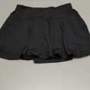 SANTINY Pleated Tennis Skirt for Women with 4 Pockets Women's High Waisted Athletic Golf Skorts Skirts for Running Casual (Medium, Black)