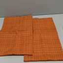 MIULEE Outdoor Waterproof Throw Pillow Covers Decorative Farmhouse Water Resistant Cushion Covers for Tent Patio Garden Couch Sofa Pack of 2, 12x20 Inch Orange