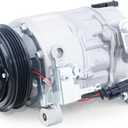 AC Compressor Fit for 2015-2020 Chevy Suburban Tahoe, GMC Sierra 1500 Yukon XL, Cadillac Escalade ESV, 2016 2017 2018 2019 Air Compressor 4.3L 5.3L 6.2L V6 V8, 197333 197381 20936344 22986660 CO29134C