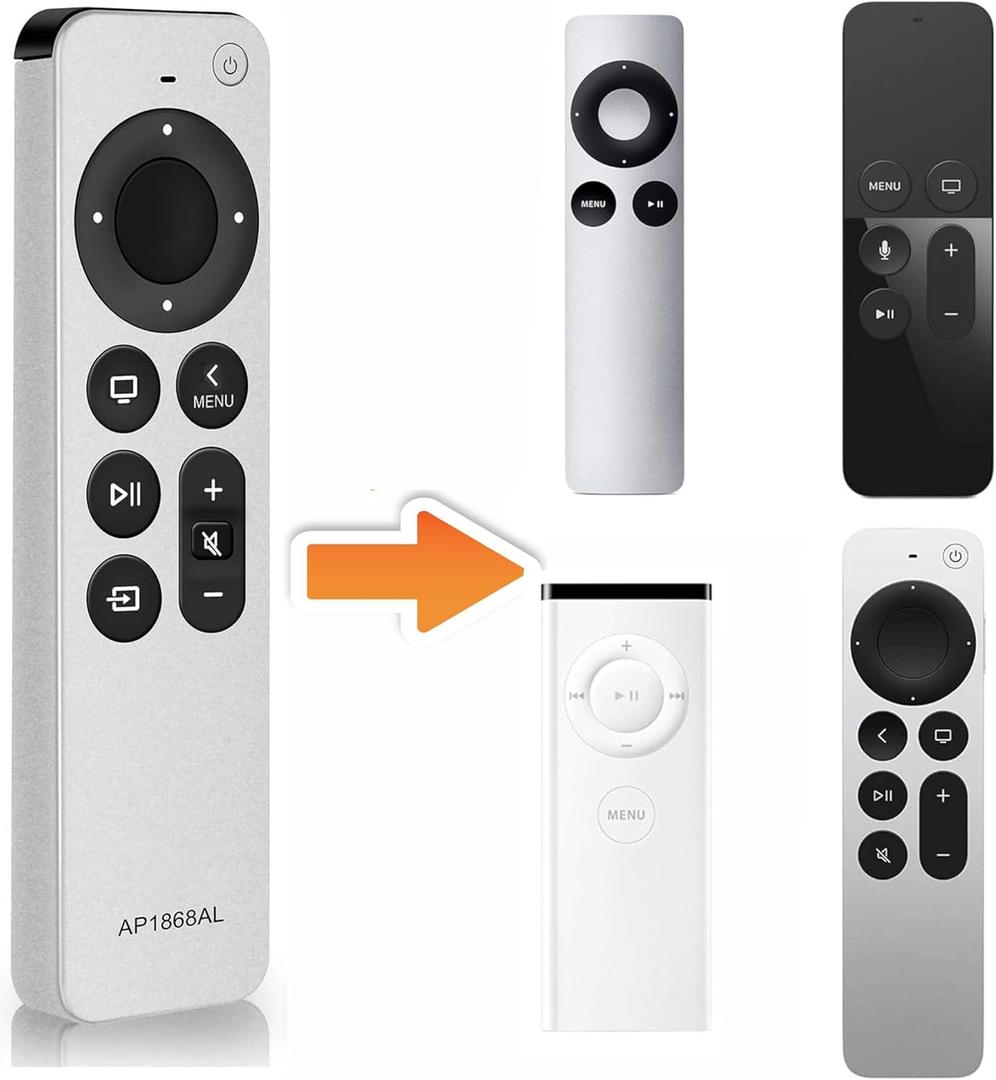 Replacement Remote Control for All Apple TV Remote. 