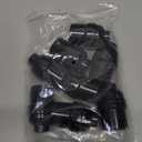 E26 E27 Light Socket,8-Pack Black Edison Retro Pendant lamp Holder, E26 E27 Plastic Standard Screw-in Socket Maximum Wattage 250W Heat Resistant Up to 200 Fire Resistant