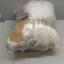 Bedsure California King Comforter Set - 4 Pieces Pinch Pleat Bed Set, Beige Boho Bedding for All Season, 1 Soft Comforter, 2 Pillowcases, 1 Decorative Pillow