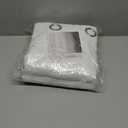 ChrisDowa 100% Blackout Curtains 84 inch Long for Bedroom with Black Liner, Extra Wide 2 Thick Layers Total Blackout Thermal Insulated Grommet Window Curtains 2 Panels Set (Pure White, 60 x 84 Inch)