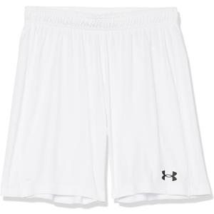 Under Armour Boys' Golazo 3.0 Shorts (Large, White (100)/White)