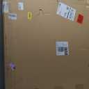 Lake Landscape Canvas Wall Art: Modern Nature Tree Painting Framed Abstract Forest Boat Scene Print Decor Hand Painted Contemporary Gallery Picture Texture Artwork for Home Bedroom Living Room