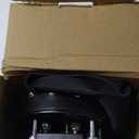 Gunite Spiked Shoes, Fully Assembled Epoxy Shoes with 3/4" Short Spikes Perfect for Epoxy Floor, Overlays, Cover Installation (Wide Black)