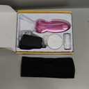 Electric Women Facial Hair Remover, EC VISION Ladies Beauty Epilator Trimmer Facial Cotton Threading Hair Shaver (Pink)