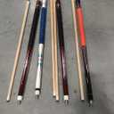 Joovon Pool Sticks Set of 4 and Pool Sticks Set of 2 with 13mm Cue Tip 58"