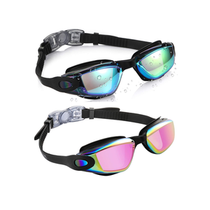 Aegend Kids Swim Goggles, Pack of 2 Swimming Goggles for Children Boys & Girls Age 3-14