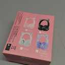 Cat Ear Bluetooth Headphones with Micphone for Kids & Adults, LED Light Up Wireless HI-FI Sound Quality, Over-Ear Headphones with Volume Control for iPhone/iPad/Laptop/PC(55H Play Time)