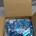 50 Sets Baby Shower Favor for Guests Acrylic Shot Glasses with Bottle Opener Keychains Thank You Tags and Bags Gender Reveal Party Favors for Guest Baby Shower Return Gift(Boy)