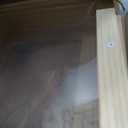 10 Panel Clear Acrylic Pet Playpen Indoor Wooden Puppy Fence
