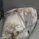 Washable Area Rugs 5'x7' Non-Slip Modern Abstract Soft for Living Room Entryway Bedroom Nursery, Print Pattern, Neutral Brown Gray