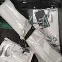 COLAMY Upholstered Parsons Dining Chairs Set of 2, Fabric Dining Room Kitchen Side Chair with Nailhead Trim and Wood Legs - Beige